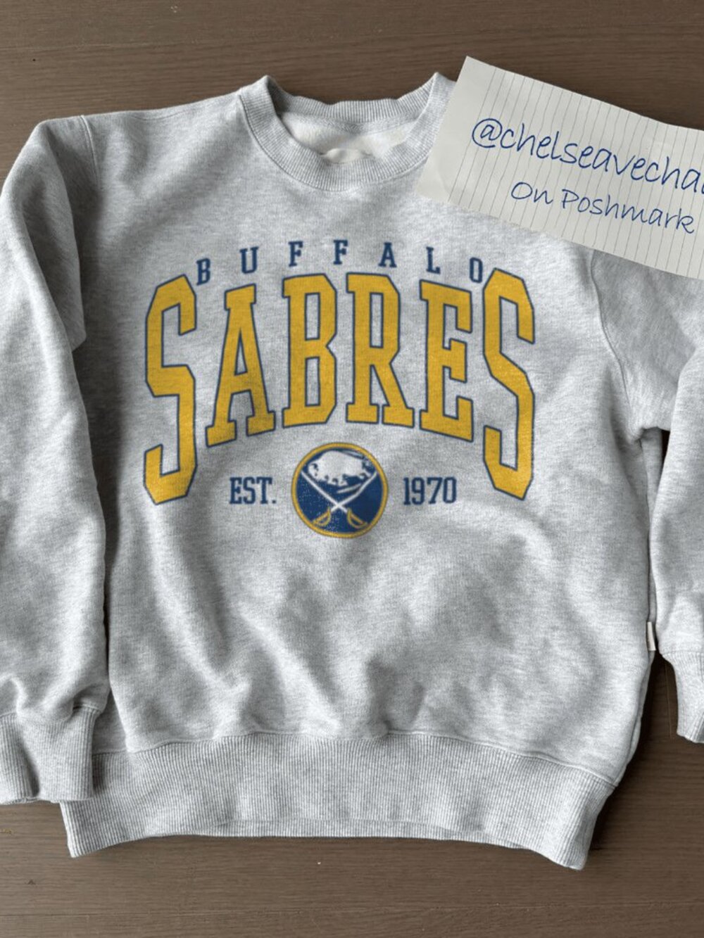 Vintage Buffalo Sabres Crewneck Sweatshirt, Retro Hockey NHL Shirt For Men Women